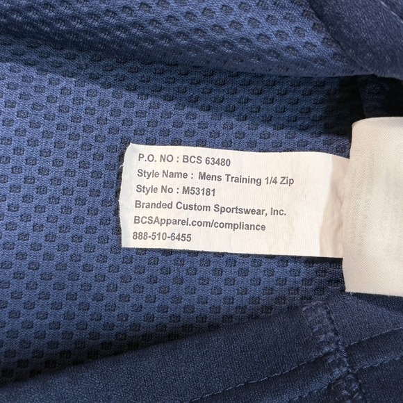 Nike Men XL Team USA Dri Fit Mens Training 1/4 Zip Pullover Navy Blue - Picture 5 of 13